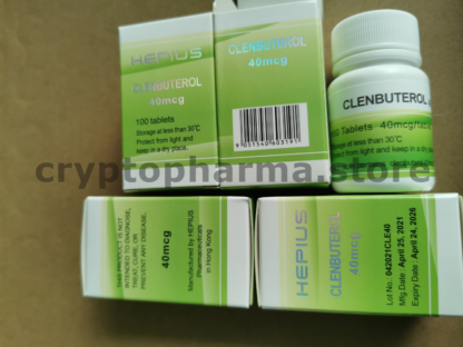 Clenbuterol (Dilaterol, Spiropent, Ventipulmin)